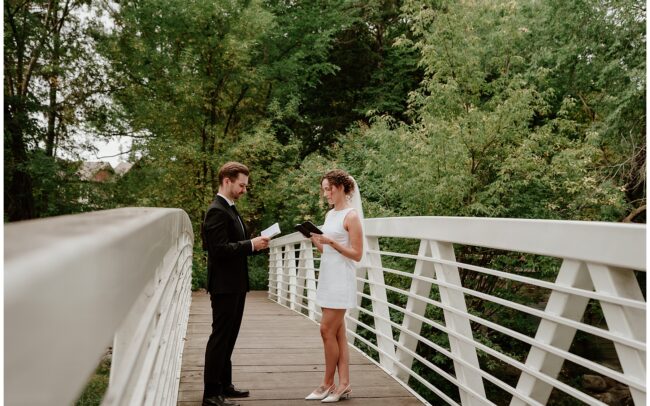 Intimate Garden Wedding | Red Deer Wedding Photographer