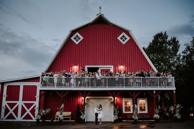 The Big Red Barn Lacombe Wedding | Red Deer Wedding Photographer