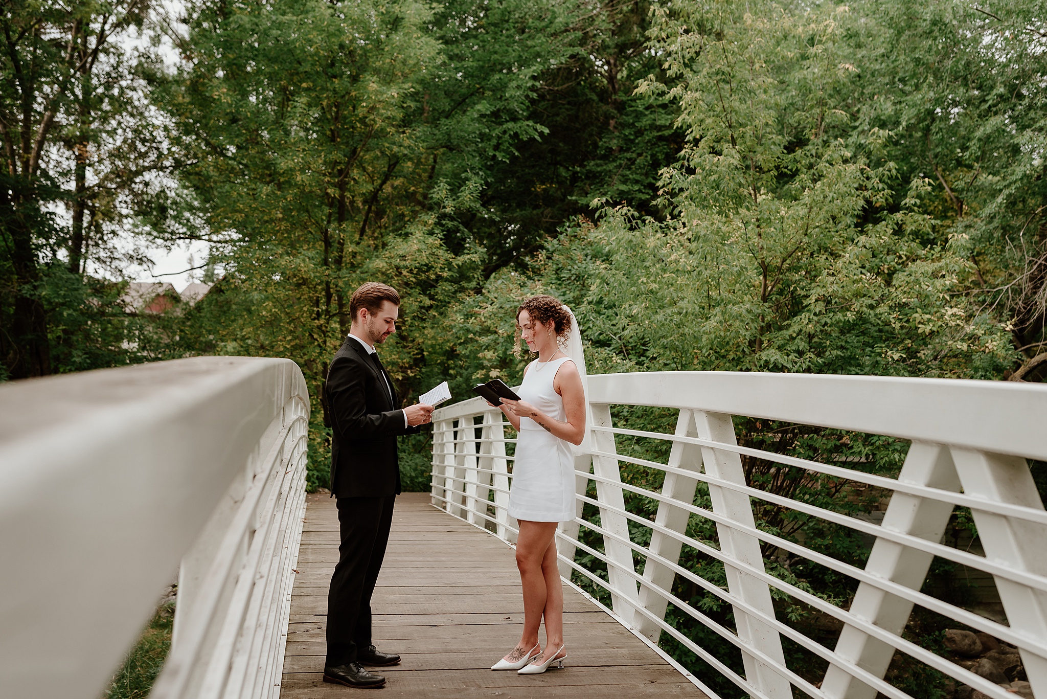 Intimate Garden Wedding | Red Deer Wedding Photographer